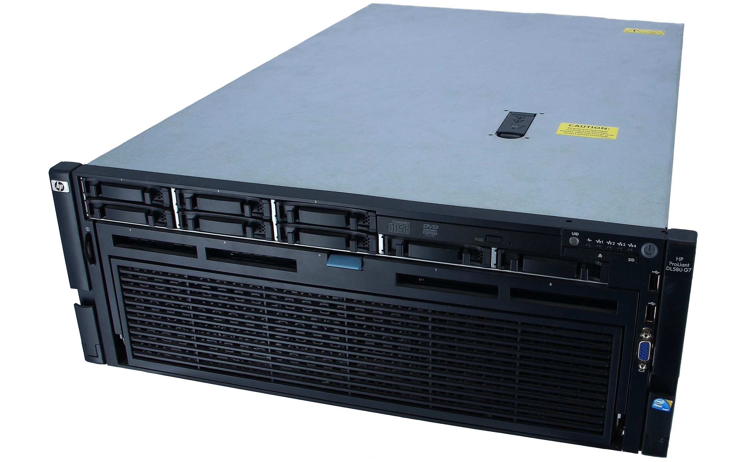 HP Proliant DL580 G7 Server Rack 4U Refurbished | 4x Intel Xeon E7-2830 | Ram 64GB | HDD 2x 300GB SAS | ilo3 SmartArray P410i HP Proliant DL580 G7 Server Rack 4U Refurbished | 4x Intel Xeon E7-2830 | Ram 64GB | HDD 2x 300GB SAS | ilo3 SmartArray P410i